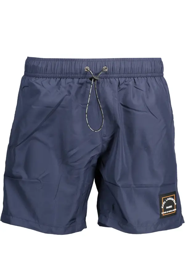 KARL LAGERFELD BEACHWEAR Modre kopalke Karl Lagerfeld
