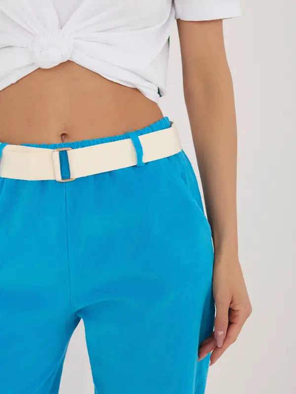 Italy Moda Modre zožene hlače