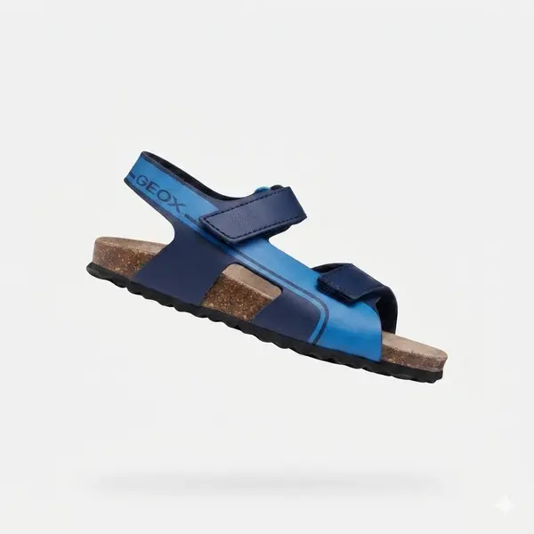 GEOX Modri ​​fantovski sandali Geox Ghita