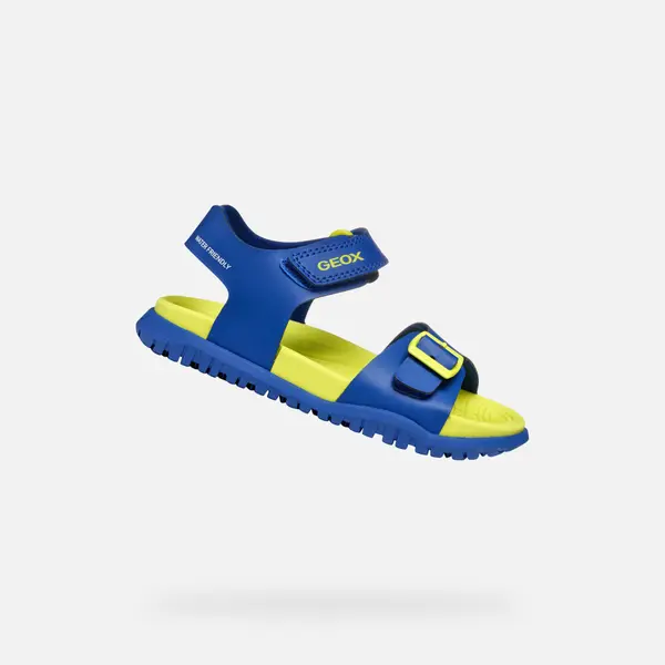 GEOX Modri ​​fantovski sandali Geox Ghita