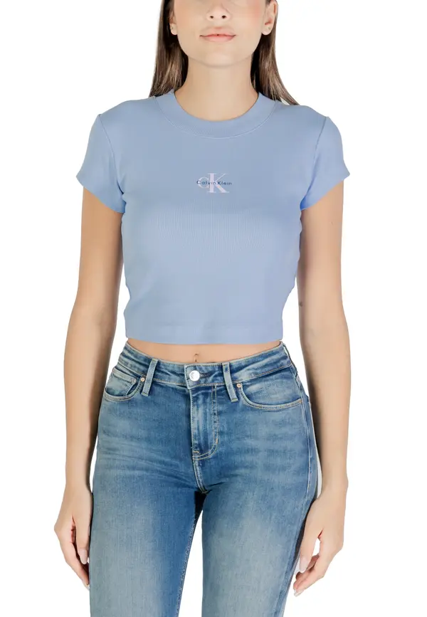 Calvin Klein Modri ​​top Calvin Klein Jeans