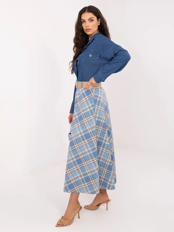 Italy Moda Modro elegantno krilo