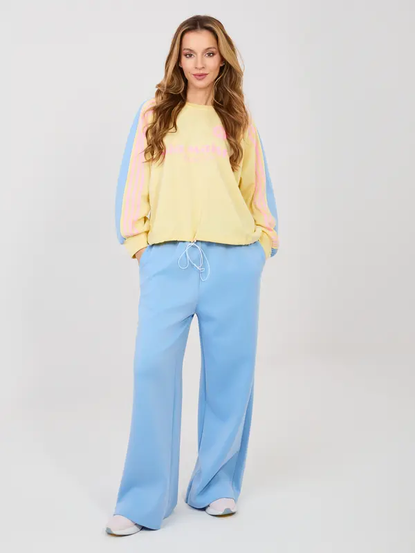 RUE PARIS Modro-rumeni komplet z izvlečnim orodjem