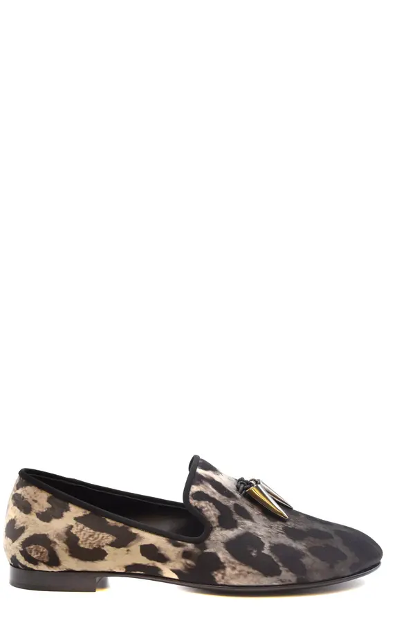 Giuseppe Zanotti Mokasini z leopardjim vzorcem Giuseppe Zanotti