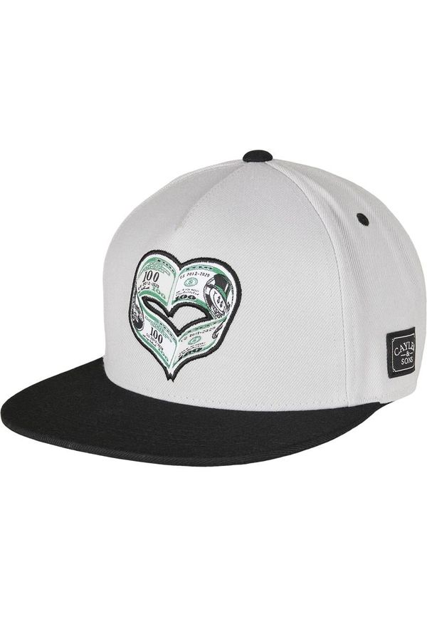 CS MONEY HEART Snapback Cap Grey/Black