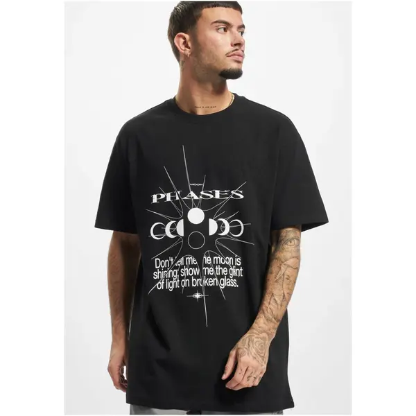 Mister Tee Moon Phases Black T-Shirt