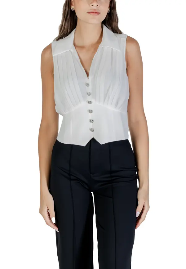 Morgan De Toi Morgan De Toi bel top brez rokavov