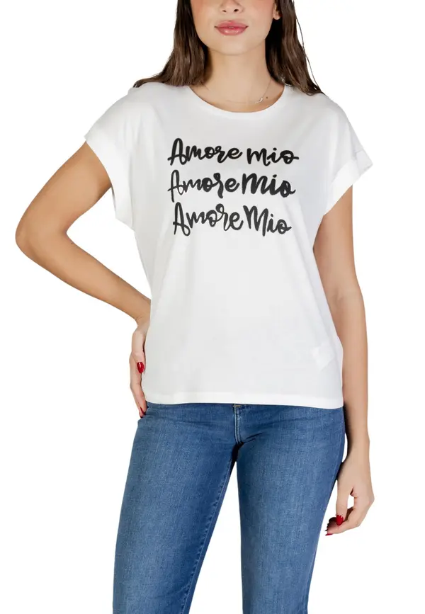 Morgan De Toi Morgan De Toi bela majica s potiskom