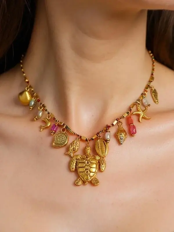 Resti Morska ogrlica Resti Athena Charm