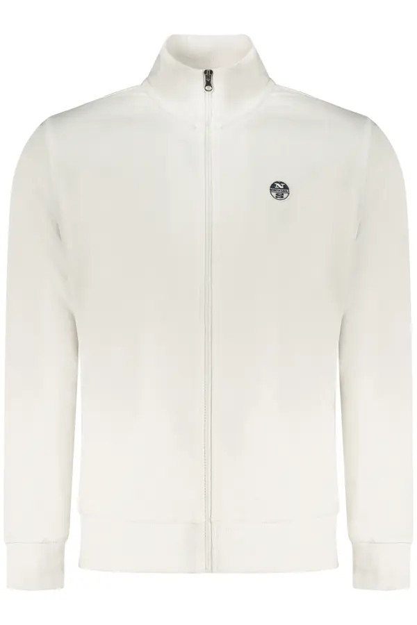 North Sails Moška bela jopa z zadrgo