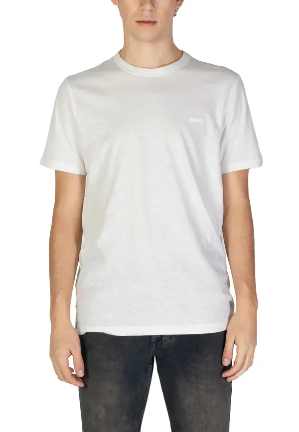 Boss Moška bela majica Boss