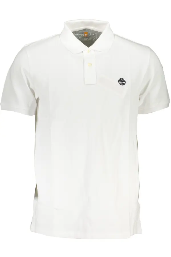 Timberland Moška bela polo majica Timberland