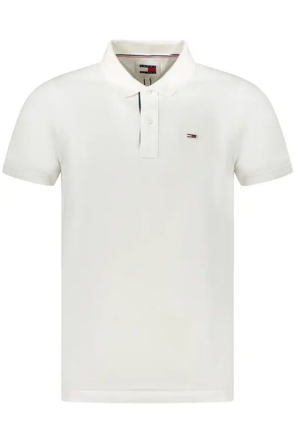 Tommy Hilfiger Moška bela polo majica Tommy Hilfiger