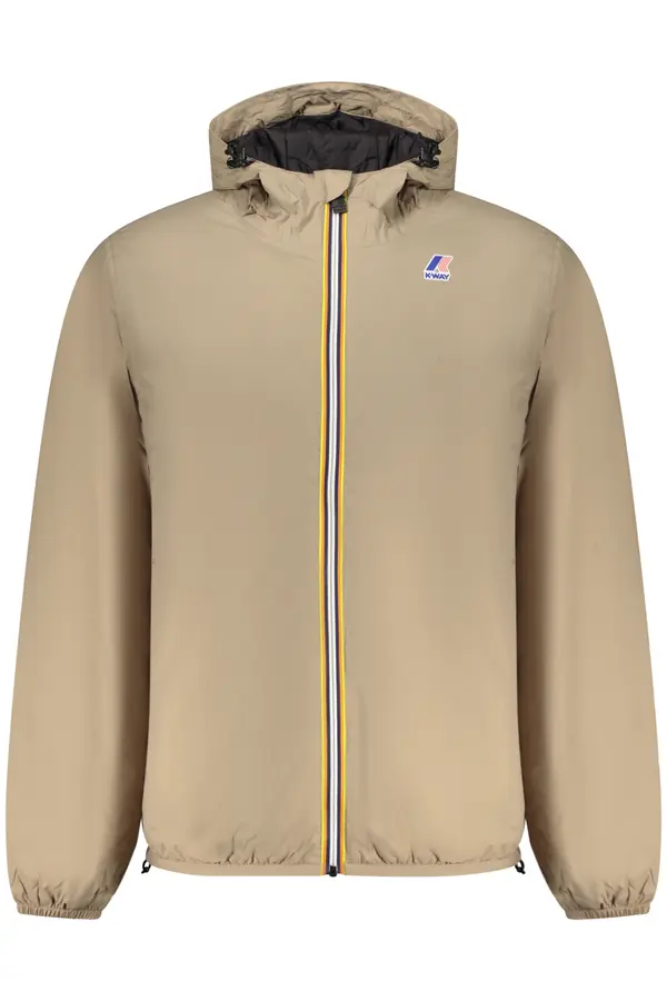 K-Way Moška bež jakna s kapuco