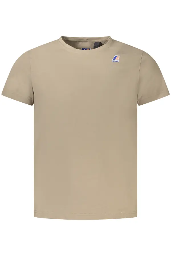 K-Way Moška bež majica s kratkimi rokavi K-Way