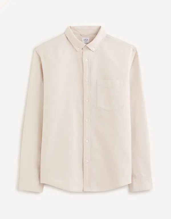 Celio Moška bež srajca Celio Daxfordmc
