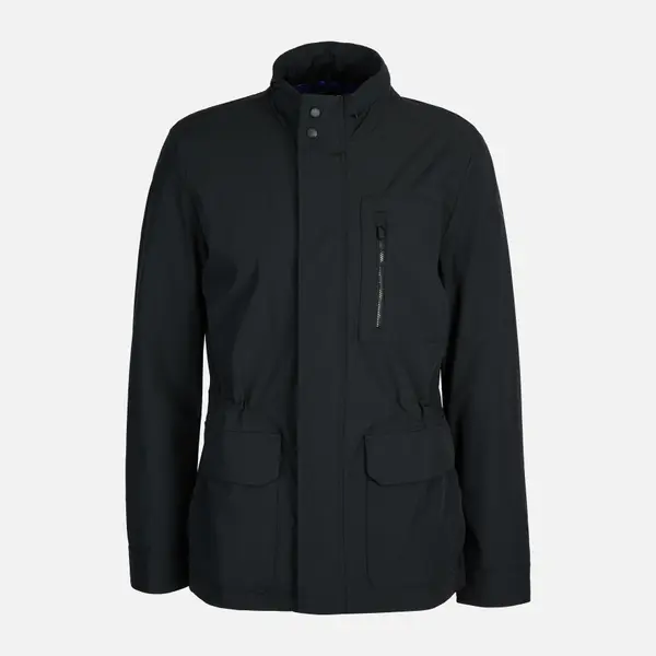 GEOX Moška črna jakna Geox Spherica