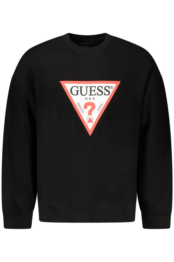 GUESS JEANS Moška črna jopa GUESS