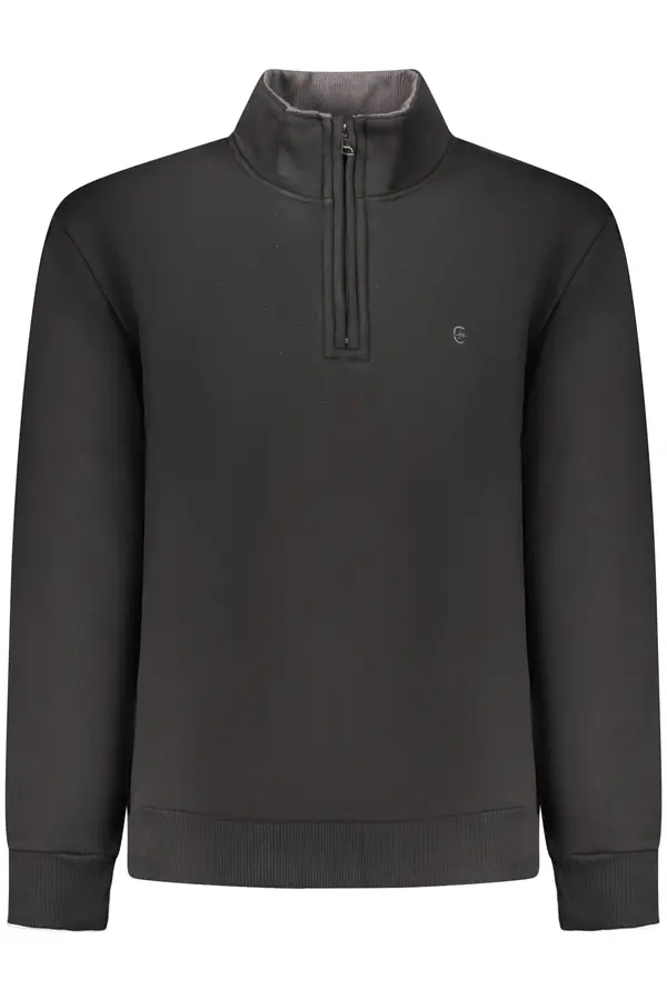 COVERI MOVING Moška črna jopa z zadrgo COVERI MOVING