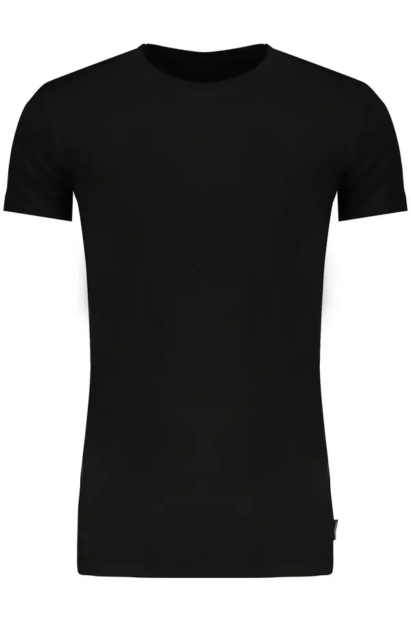 Gaudi' Moška črna majica s kratkimi rokavi