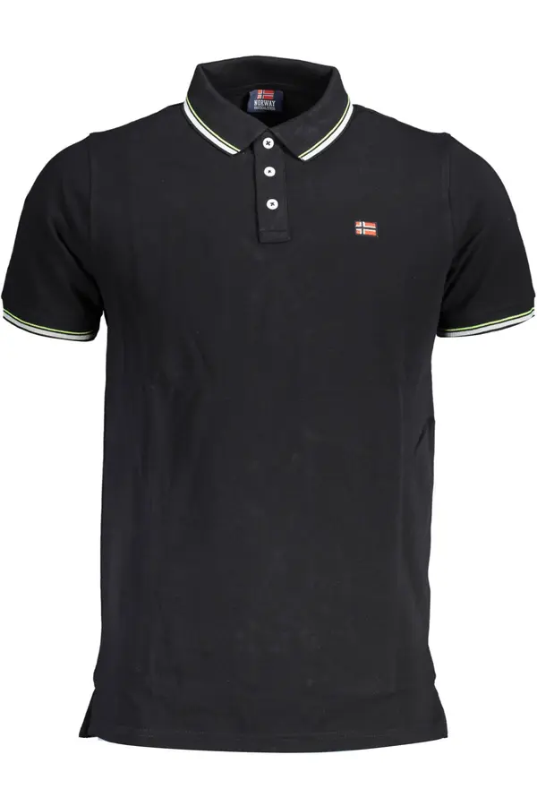 NORWAY 1963 Moška črna polo majica