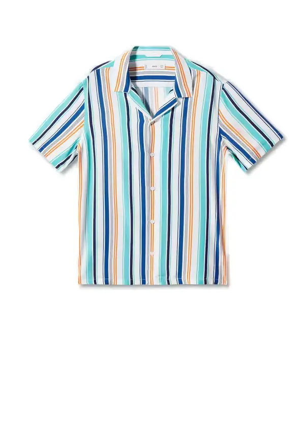 Mango Moška črtasta srajca Mango