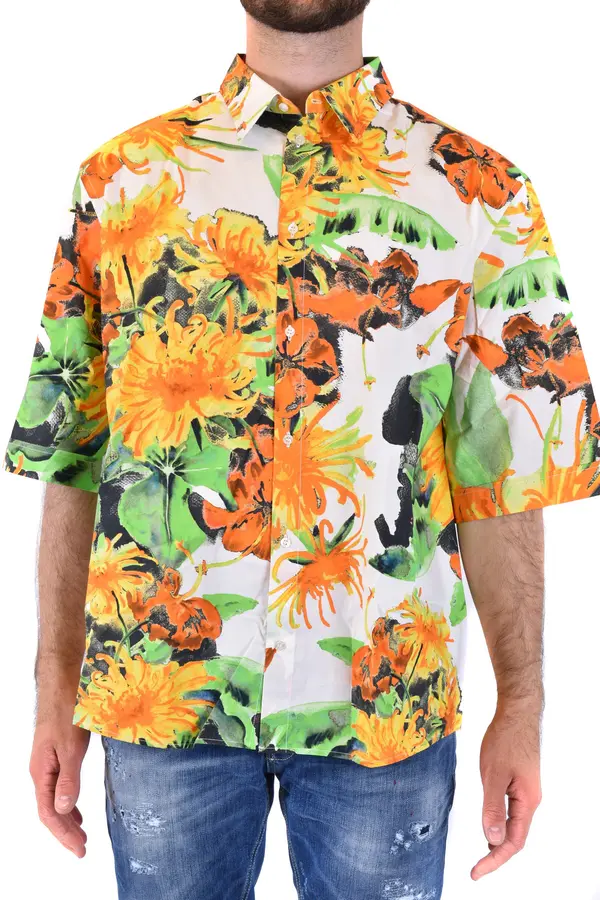 Msgm Moška cvetlična srajca Msgm