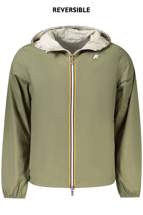 K-Way Moška dvostranska jakna K-WAY zelena