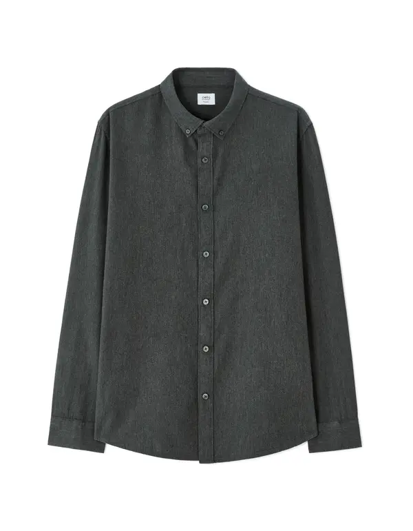 Celio Moška enobarvna srajca Celio Manelle