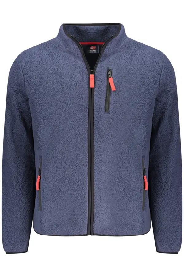 NORWAY 1963 Moška flis pulover s kapuco z zadrgo