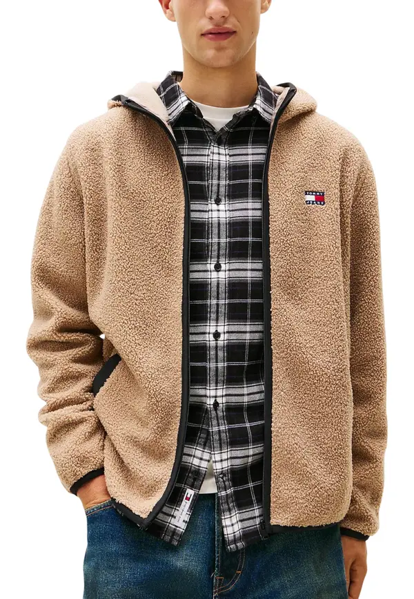 Tommy Hilfiger Jeans Moška flis pulover Tommy Hilfiger