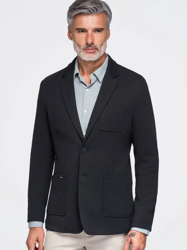 Ombre Moška jakna slim fit ombre