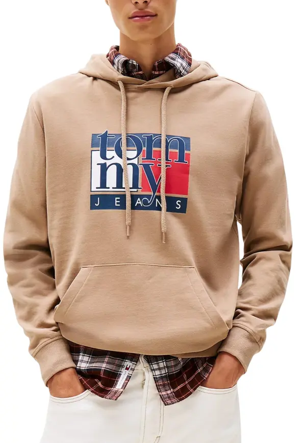 Tommy Hilfiger Jeans Moška jopa s kapuco Tommy Hilfiger