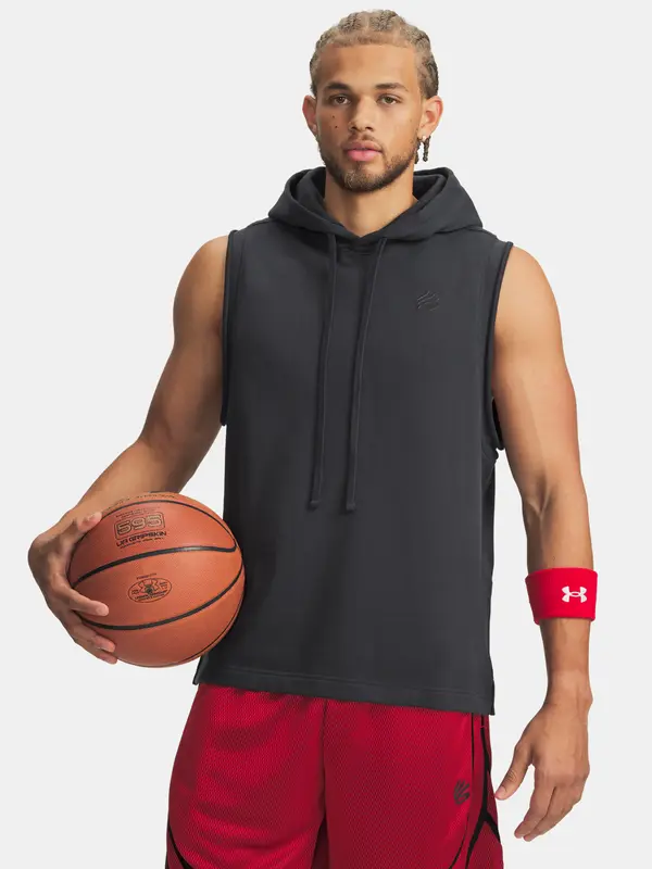 Under Armour Moška jopa s kapuco Under Armour Curry