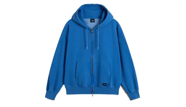 Vans Moška jopa Vans LX Zip Hoodie Blue