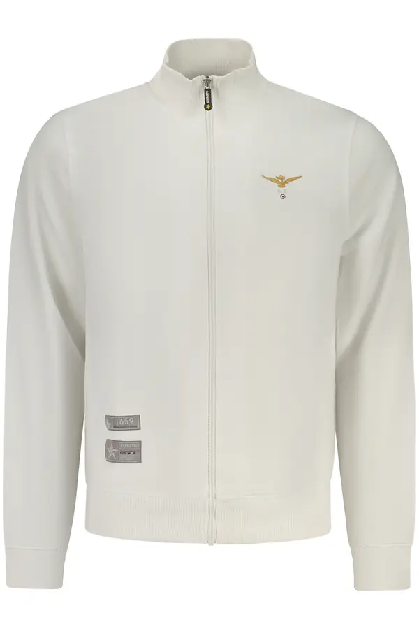 ACCADEMIA MILITARE Moška jopa z zadrgo, bela