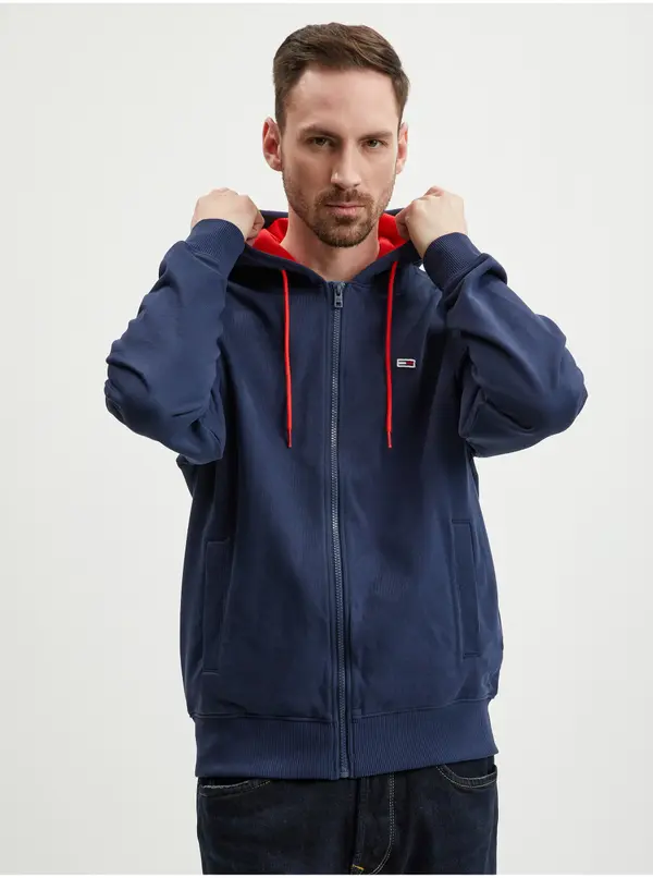 Tommy Hilfiger Jeans Moška jopa z zadrgo Tommy Hilfiger