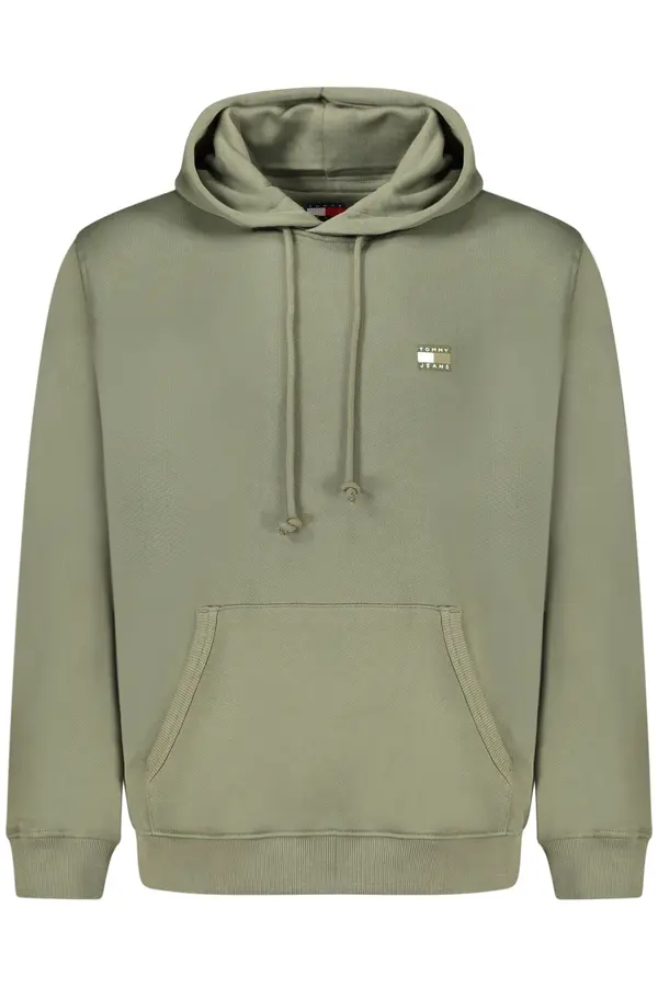 Tommy Hilfiger Moška kaki jopa s kapuco