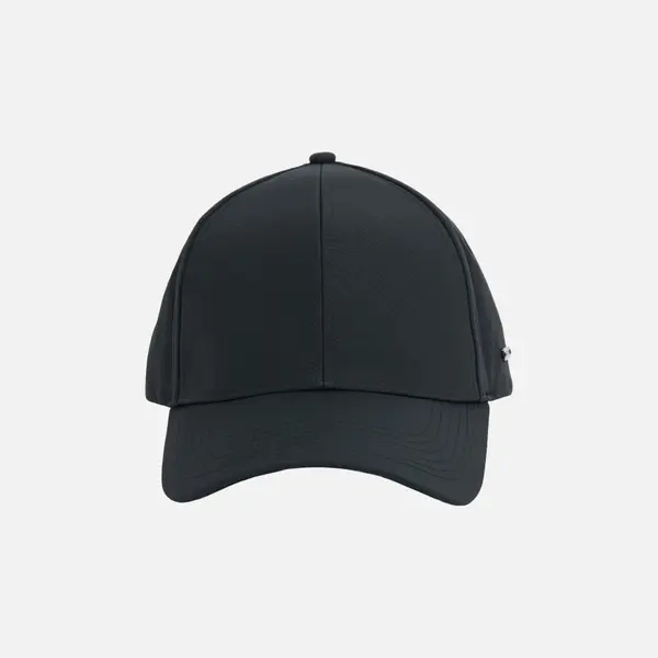 GEOX Moška kapa Geox Cludey črne barve