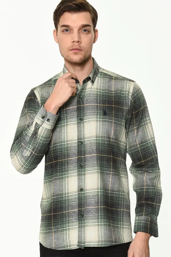 dewberry Moška karirasta srajca Dewberry