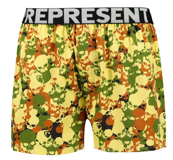 REPRESENT Moška kratka PREDSTAVLJAJTE EKSKLUZIVNO MIKE SKULL CAMMO