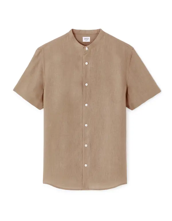 Celio Moška lanena srajca Celio Damaopoc