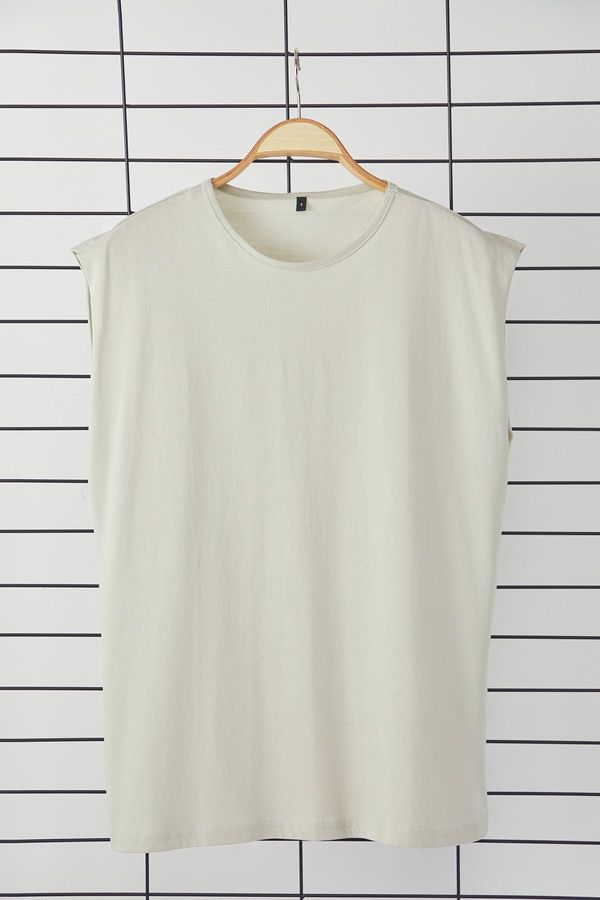 Trendyol Moška majica brez rokavov Trendyol Athlete