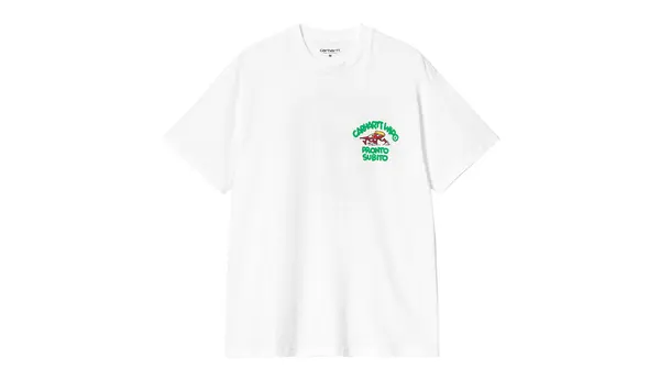 Carhartt Wip Moška majica Carhartt WIP Pronto bela