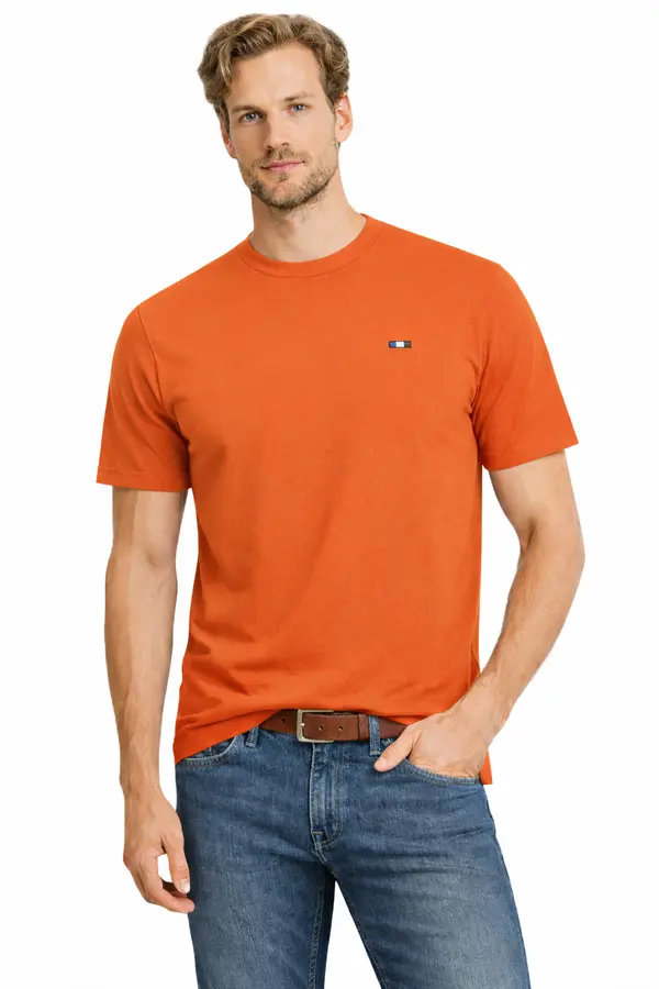 CARPOCAP TREND! Moška majica CARPOCAP TREND! Oranžna