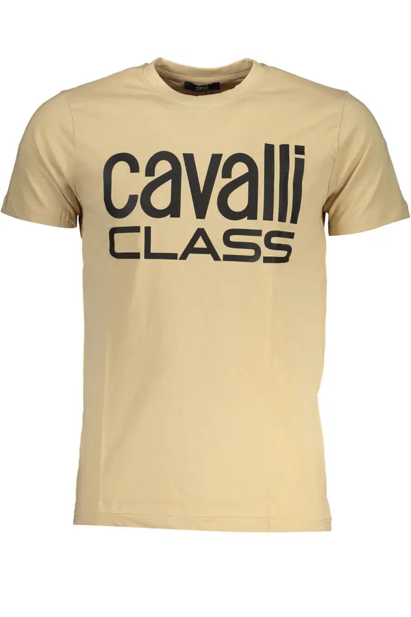 Cavalli Class Moška majica Cavalli Class bež