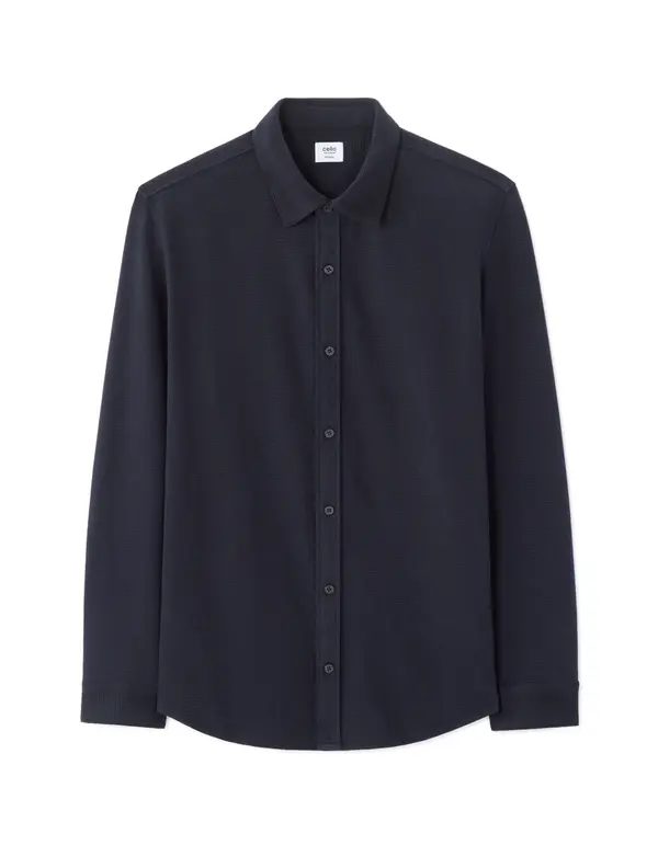 Celio Moška majica Celio Nasco - modra