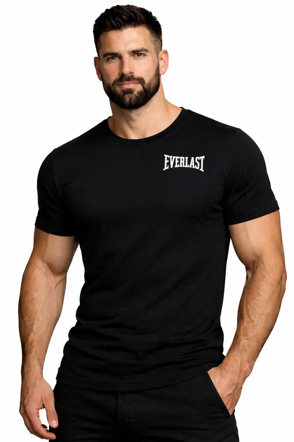 Everlast Moška majica Everlast črne barve