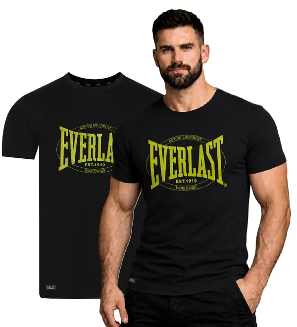 Everlast Moška majica Everlast EL054 črna