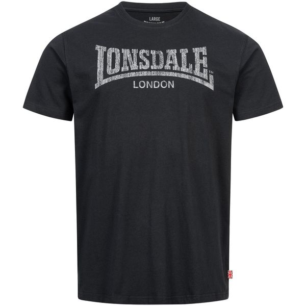 Lonsdale Moška majica Lonsdale 111132-Black